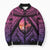 Guam Chamorro Artsy Bomber Puffer Jacket Guahan Sunset Beach - Polynesian Pride