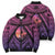 Guam Chamorro Artsy Bomber Puffer Jacket Guahan Sunset Beach - Polynesian Pride