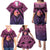 Guam Chamorro Artsy Family Matching Puletasi and Hawaiian Shirt Guahan Sunset Beach