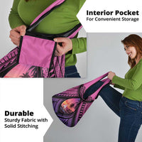 Guam Chamorro Artsy Grocery Bag Guahan Sunset Beach