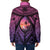 Guam Chamorro Artsy Padded Jacket Guahan Sunset Beach - Polynesian Pride