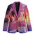 Guam Latte Stone with Map Blazer Bougainvillea Beach Sunset - Polynesian Pride