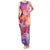Guam Latte Stone with Map Family Matching Tank Maxi Dress and Hawaiian Shirt Bougainvillea Beach Sunset