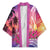 Guam Latte Stone with Map Kimono Bougainvillea Beach Sunset - Polynesian Pride
