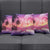 Guam Latte Stone with Map Pillow Cover Bougainvillea Beach Sunset - Polynesian Pride