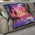 Guam Latte Stone with Map Quilt Bougainvillea Beach Sunset
