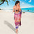Guam Latte Stone with Map Sarong Bougainvillea Beach Sunset
