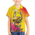 Papua New Guinea Cultural Tropical Flowers Family Matching Summer Maxi Dress and Hawaiian Shirt