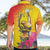 Papua New Guinea Cultural Tropical Flowers Hawaiian Shirt