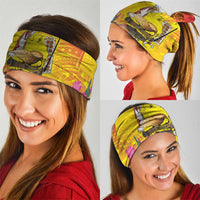 Papua New Guinea Cultural Tropical Flowers Neck Gaiter - Polynesian Pride