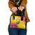 Papua New Guinea Cultural Tropical Flowers Shoulder Handbag