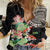 Personalized Japanese Koi Fish Women Casual Shirt with Polynesian Pattern
