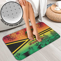 Hapi 45th Indipendens Dei Vanuatu Bathroom Set Yumi 1980 with Vanuatuan Beach Landscape - Polynesian Pride