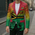 Hapi 45th Indipendens Dei Vanuatu Blazer Yumi 1980 with Vanuatuan Beach Landscape - Polynesian Pride