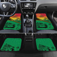 Hapi 45th Indipendens Dei Vanuatu Car Mats Yumi 1980 with Vanuatuan Beach Landscape