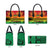 Hapi 45th Indipendens Dei Vanuatu Leather Bag Yumi 1980 with Vanuatuan Beach Landscape - Polynesian Pride