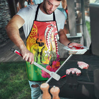 Vanuatu 45th Anniversary Apron Polynesian with Sand Drawing Pattern - Polynesian Pride