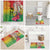 Vanuatu 45th Anniversary Bathroom Set Polynesian with Sand Drawing Pattern - Polynesian Pride