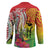 Vanuatu 45th Anniversary Hockey Jersey Polynesian with Sand Drawing Pattern - Polynesian Pride