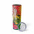 Vanuatu 45th Anniversary Skinny Tumbler Polynesian with Sand Drawing Pattern