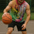 Vanuatu 45th Anniversary Sleeveless Hoodie Polynesian with Sand Drawing Pattern - Polynesian Pride