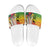 Vanuatu 45th Anniversary Slide Sandals Polynesian with Sand Drawing Pattern - Polynesian Pride