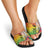 Vanuatu 45th Anniversary Slide Sandals Polynesian with Sand Drawing Pattern - Polynesian Pride