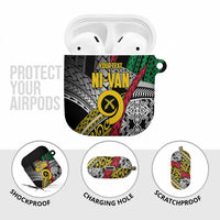Vanuatu Proud to be Ni-van Personalised AirPods Case with Mutis En Atan Patterns - Polynesian Pride