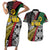 Vanuatu Proud to be Ni-van Personalised Couples Matching Short Sleeve Bodycon Dress and Hawaiian Shirt with Mutis En Atan Patterns