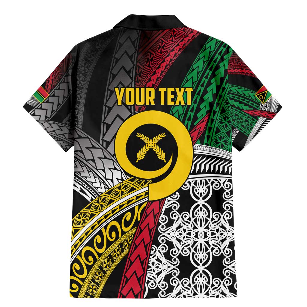 Vanuatu Proud to be Ni-van Personalised Family Matching Mermaid Dress and Hawaiian Shirt with Mutis En Atan Patterns