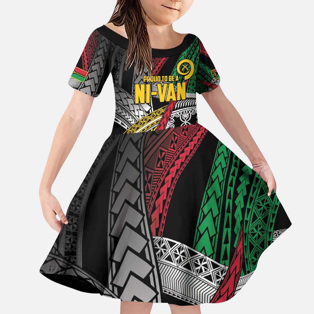 Vanuatu Proud to be Ni-van Personalised Family Matching Puletasi and Hawaiian Shirt with Mutis En Atan Patterns
