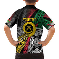 Vanuatu Proud to be Ni-van Personalised Hawaiian Shirt with Mutis En Atan Patterns