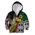 Vanuatu Proud to be Ni-van Personalised Kid Hoodie with Mutis En Atan Patterns
