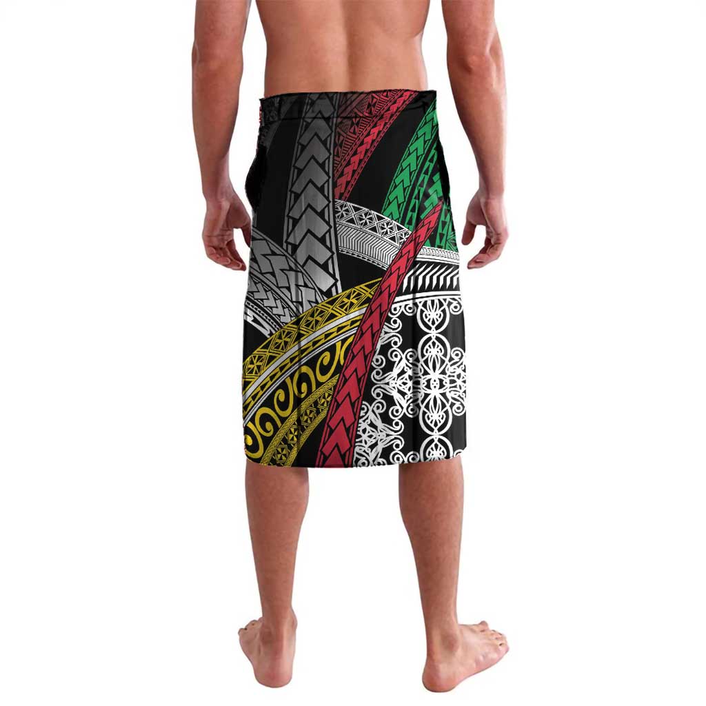 Vanuatu Proud to be Ni-van Personalised Lavalava with Mutis En Atan Patterns