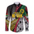 Vanuatu Proud to be Ni-van Personalised Long Sleeve Button Shirt with Mutis En Atan Patterns