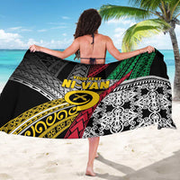 Vanuatu Proud to be Ni-van Personalised Sarong with Mutis En Atan Patterns