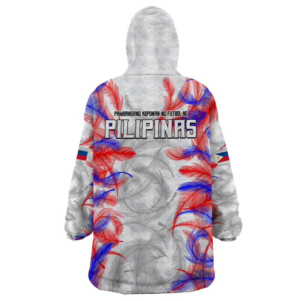 2023 Philippines Anzkals Football Wearable Blanket Hoodie Pilipinas Be Unique LT9 - Polynesian Pride