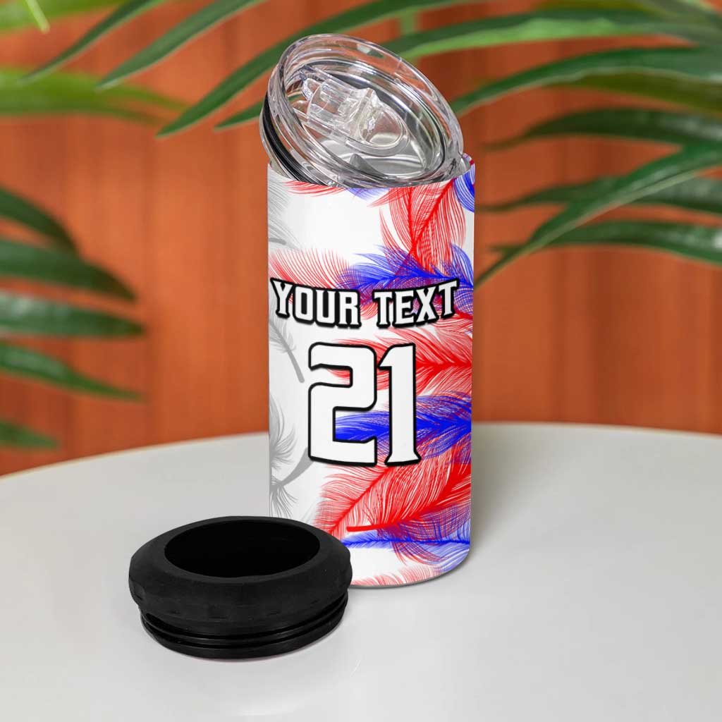 Custom Philippines Anzkals Football 4 in 1 Can Cooler Tumbler Pilipinas Be Unique