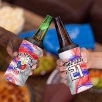 Custom Philippines Anzkals Football 4 in 1 Can Cooler Tumbler Pilipinas Be Unique