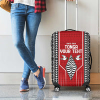 Custom Tonga Rugby Luggage Cover Mate Maa Kupesi Style LT9 - Polynesian Pride