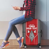 Custom Tonga Rugby Luggage Cover Mate Maa Kupesi Style LT9 - Polynesian Pride