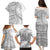 American Samoa White Sunday Family Matching Puletasi and Hawaiian Shirt Polynesian Lotu Tamaiti - Polynesian Pride