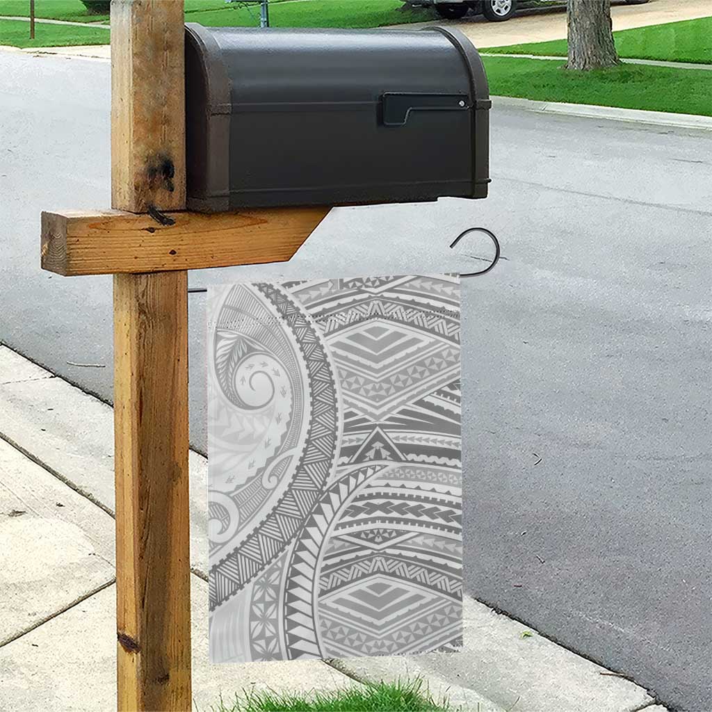 American Samoa White Sunday Garden Flag Polynesian Lotu Tamaiti - Polynesian Pride