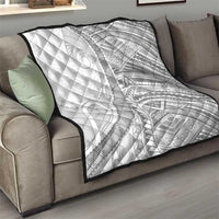 American Samoa White Sunday Quilt Polynesian Lotu Tamaiti - Polynesian Pride