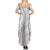 Niue White Sunday Family Matching Summer Maxi Dress and Hawaiian Shirt Niuean Lotu Tamaiti Hiapo Pattern - Polynesian Pride