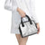 Niue White Sunday Shoulder Handbag Niuean Lotu Tamaiti Hiapo Pattern - Polynesian Pride