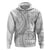 Polynesian White Sunday Hoodie Lotu Tamaiti Melanesian Pattern - Polynesian Pride