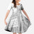 Samoa Siapo White Sunday Family Matching Summer Maxi Dress and Hawaiian Shirt Lotu Tamaiti Polynesian White Pattern - Polynesian Pride