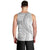 Samoa Siapo White Sunday Men Tank Top Lotu Tamaiti Polynesian White Pattern - Polynesian Pride
