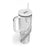Tokelau White Sunday Tumbler With Handle Lotu Tamaiti Ngatu Tokelau Feletoa Manulua - Polynesian Pride